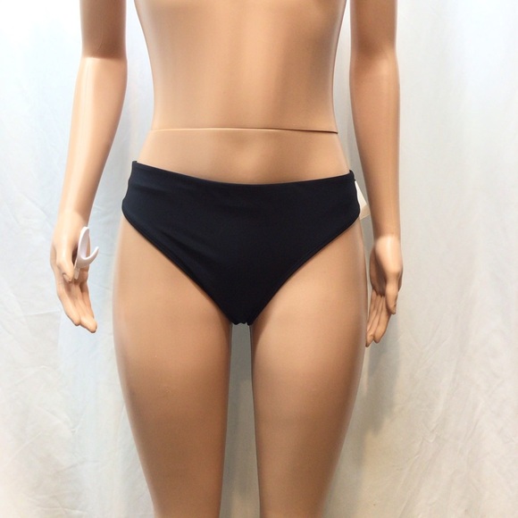 All in Motion Black Medium Coverage Bikini Bottom - Picture 4 of 10